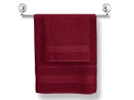 Ręcznik bamboo Moreno 50x90 kolor burgund