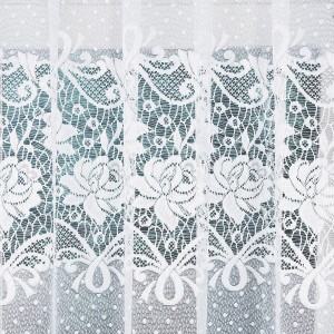 Firana gotowa Demetria żakardowa, 400x160 cm, biała