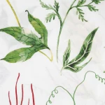 Poszewka dekoracyjna bawełniana 40x40 Sunny Bloom biała w kolorowe letnie kwiaty, Cottonlove