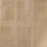 Pościel satyna bawełniana 160x200 Exclusive Marsela Light Brown, brązowa w kratkę