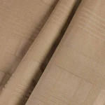 Pościel satyna bawełniana 180x200 Exclusive Marsela Light Brown, brązowa w kratkę