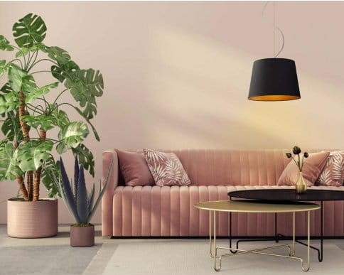 Lampa wisząca TUNIS GOLD (różne warianty), Lysne